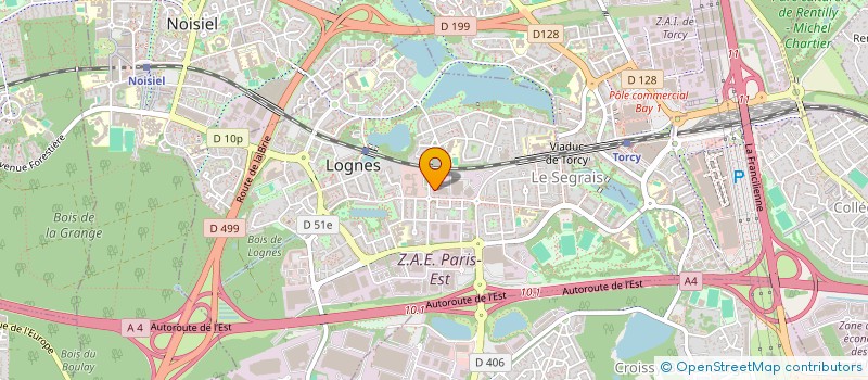 localisation de l'entreprise H301 DESIGN à LOGNES