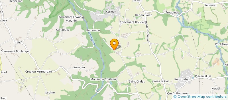 localisation de l'entreprise H347  TONQUEDEC