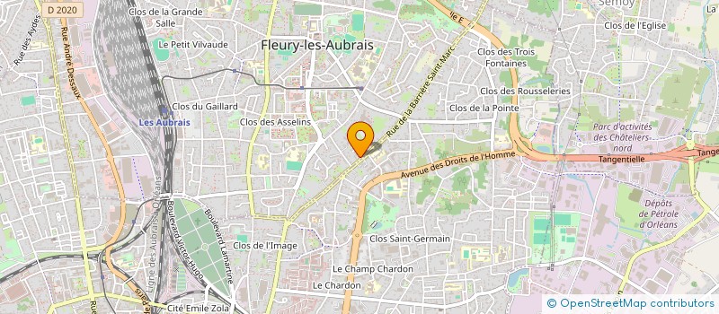 localisation de l'entreprise H360  SIVRY-COURTRY