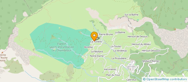 localisation de l'entreprise H3B  JARRIER