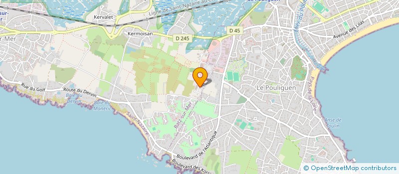 localisation de l'entreprise H3BX  BATZ-SUR-MER