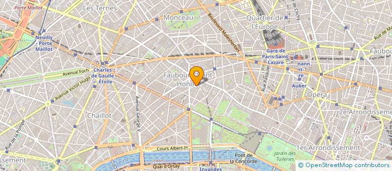 localisation de l'entreprise H3I  PARIS