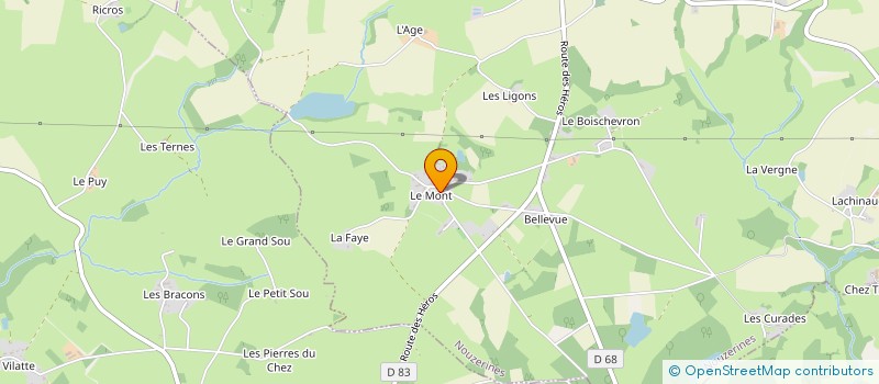localisation de l'entreprise H3J  SAINT-MARIEN