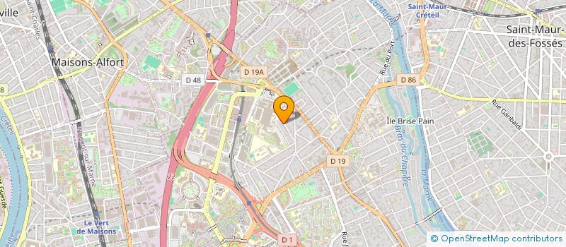 localisation de l'entreprise H3N à CRETEIL