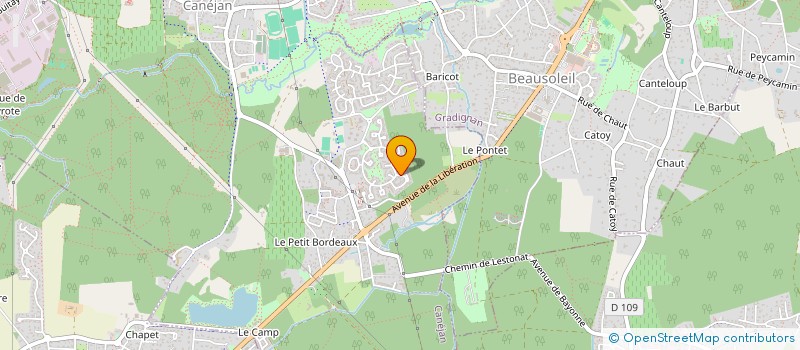 localisation de l'entreprise H3N  CANEJAN