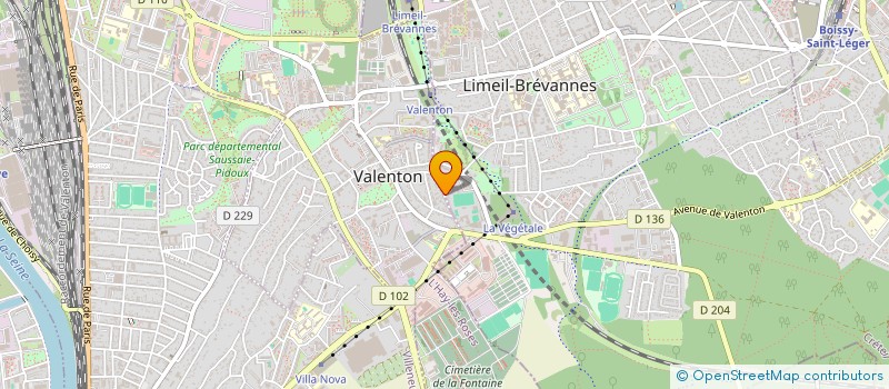 localisation de l'entreprise H4 HOLDING  LIMEIL-BREVANNES