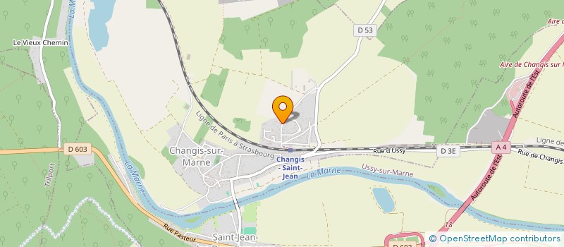 localisation de l'entreprise H4 INGENIERIE  CHANGIS-SUR-MARNE