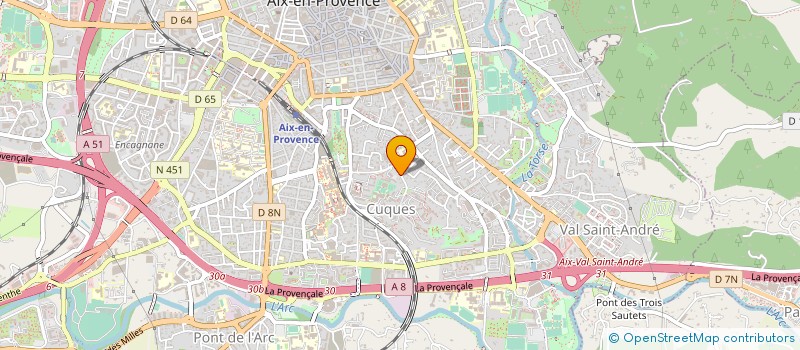 localisation de l'entreprise H4D à AIX-EN-PROVENCE