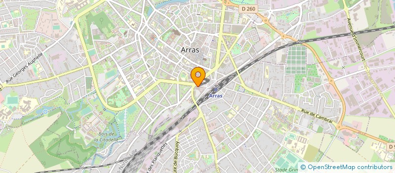 localisation de l'entreprise H4U à ARRAS