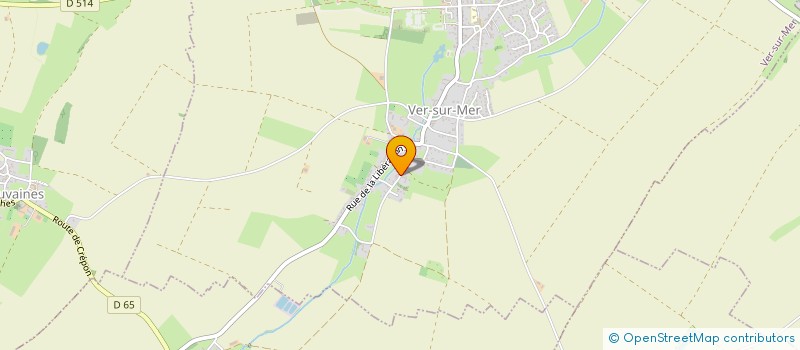 localisation de l'entreprise H5  VER-SUR-MER