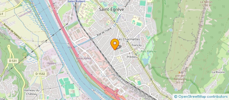 localisation de l'entreprise H5  VOREPPE