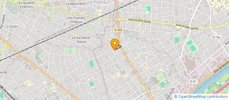 localisation de l'entreprise H5D à BEZONS