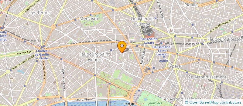 localisation de l'entreprise H6  PARIS