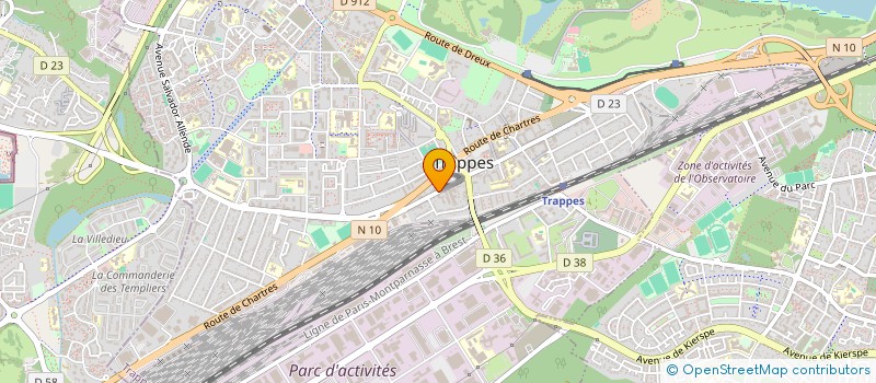 localisation de l'entreprise H78 TRANSPORT à TRAPPES
