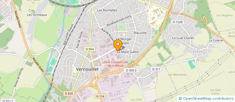 localisation de l'entreprise HA à VERNOUILLET