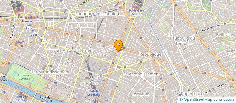 localisation de l'entreprise HA.B.L. INDUSTRIE à PARIS