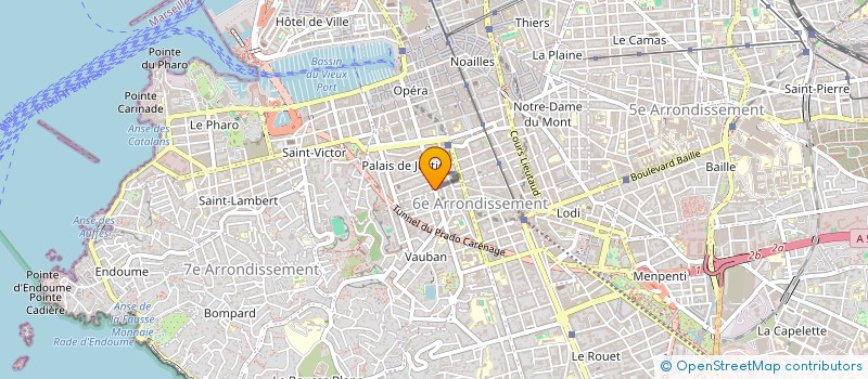 localisation de l'entreprise HA BOISSONKS à MARSEILLE