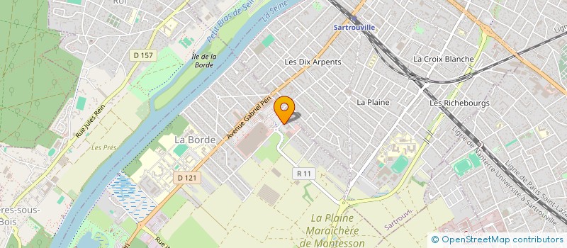 localisation de l'entreprise HA CABS à MONTESSON