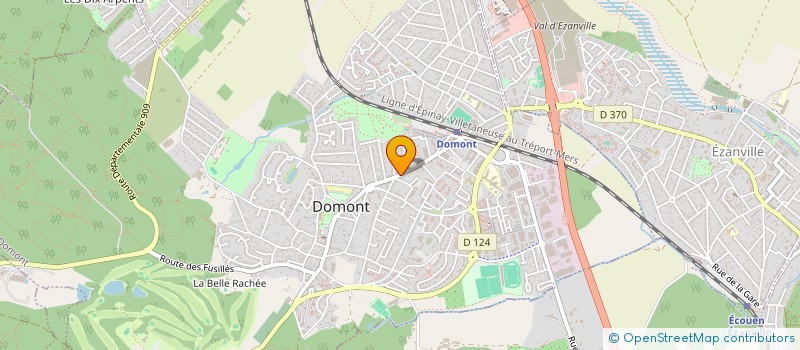 localisation de l'entreprise HA COIFFURE  DOMONT