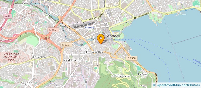 localisation de l'entreprise HA CONSEIL à ANNECY