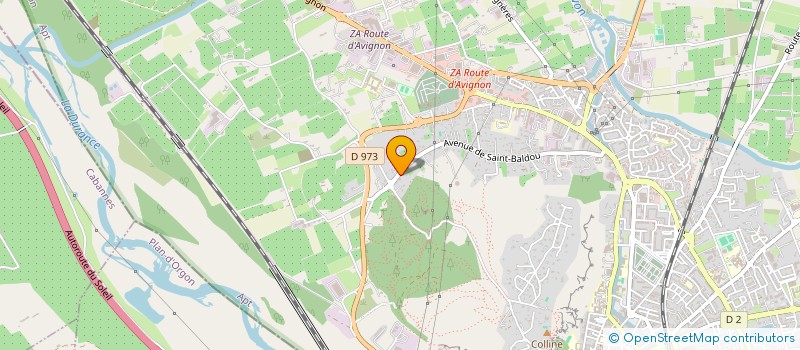 localisation de l'entreprise HA D M A à CAVAILLON