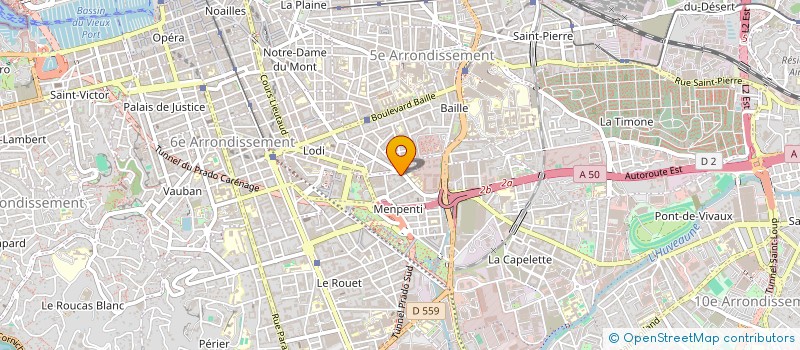 localisation de l'entreprise HA DESTOCKAGE à MARSEILLE