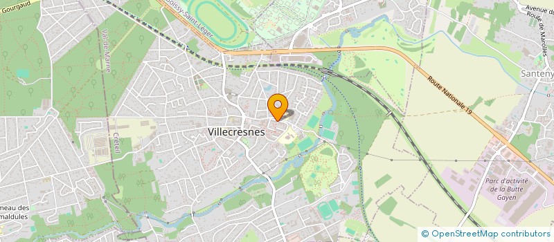 localisation de l'entreprise HA DISTRIBUTION à VILLECRESNES