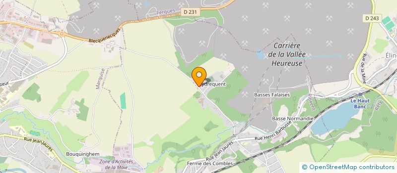 localisation de l'entreprise HA FINANCES  RINXENT