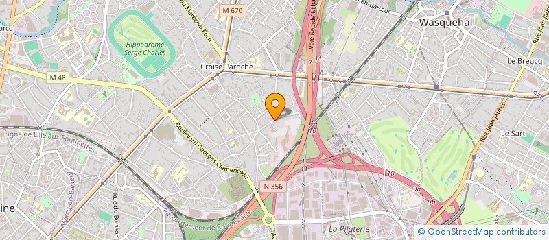 localisation de l'entreprise HA FOOD CONSEIL à MARCQ-EN-BARŒUL