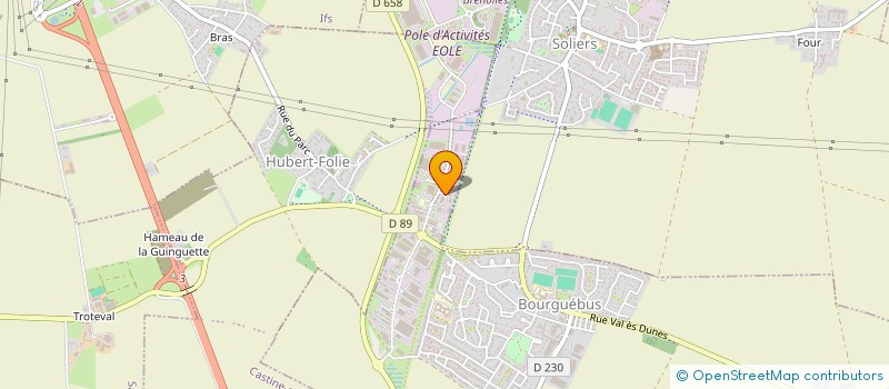 localisation de l'entreprise HA IMMO à BOURGUEBUS