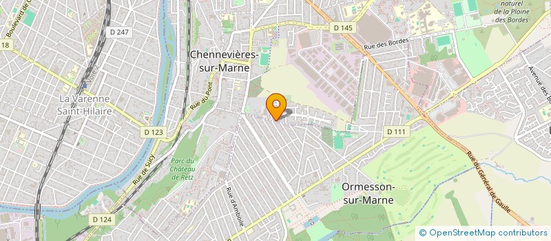 localisation de l'entreprise HA IMMOBILIER  CHENNEVIERES-SUR-MARNE