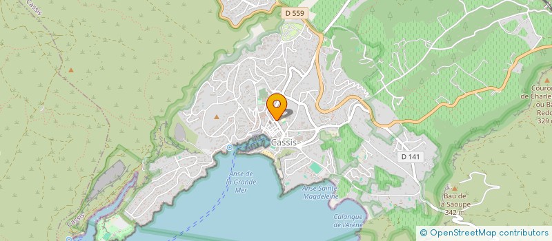 localisation de l'entreprise HA INVEST -HAI à CASSIS