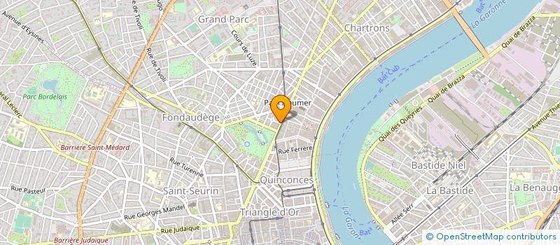 localisation de l'entreprise HA INVESTISSEMENTS  LE BOUSCAT