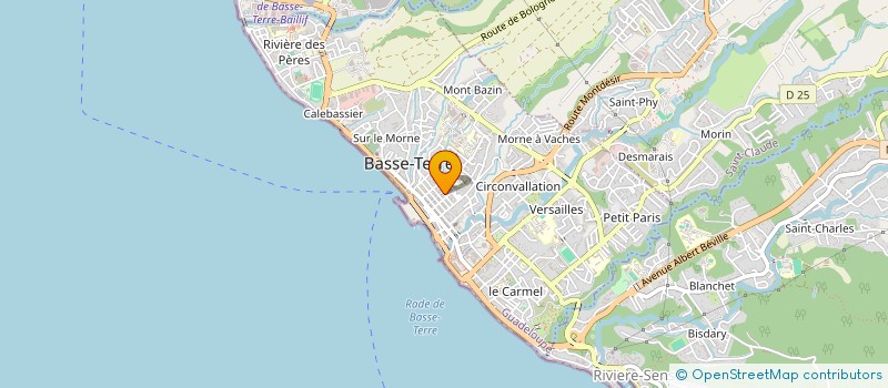 localisation de l'entreprise HA LOCATION  BASSE-TERRE