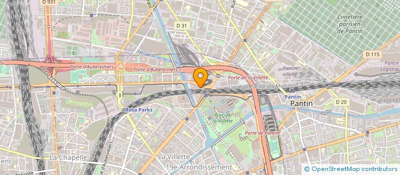 localisation de l'entreprise HA'MACOM.ELYSEE ALUMINIUM à PARIS