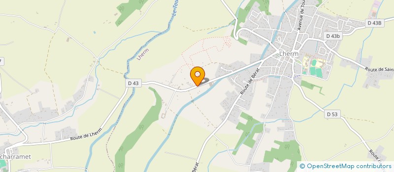 localisation de l'entreprise HA MANAGEMENT à LHERM