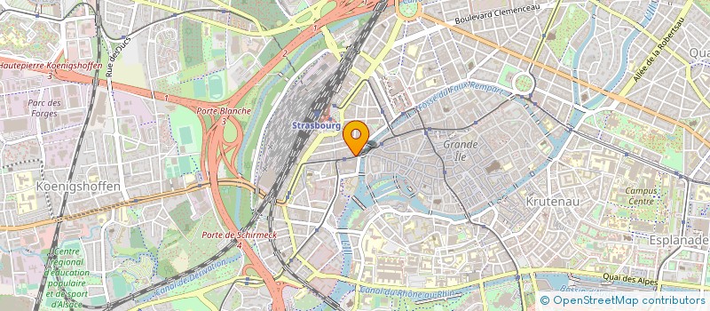 localisation de l'entreprise HA-MO à STRASBOURG