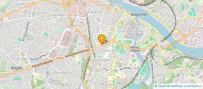 localisation de l'entreprise HA-MON-SERVICES  BAYONNE