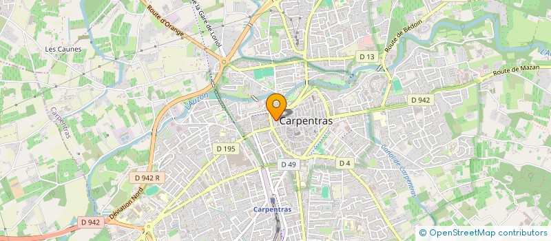 localisation de l'entreprise HA REBORN  CARPENTRAS