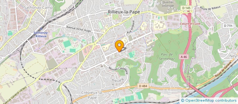 localisation de l'entreprise HA RESEAU  RILLIEUX-LA-PAPE