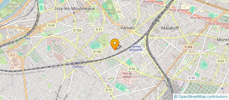 localisation de l'entreprise HA SERVICES BATIMENT à VANVES
