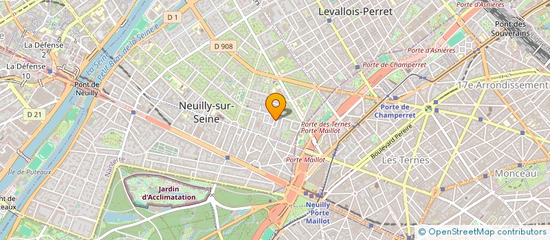 localisation de l'entreprise HA SUPERETTE à NEUILLY-SUR-SEINE