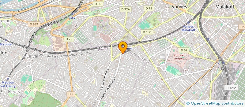 localisation de l'entreprise HA TRANSPORT à CLAMART