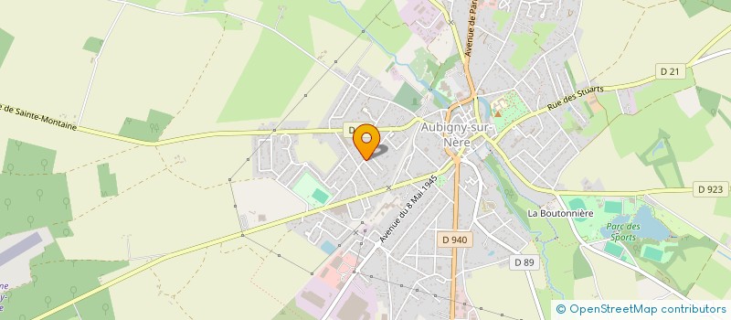 localisation de l'entreprise HA TRANSPORTS à AUBIGNY-SUR-NERE