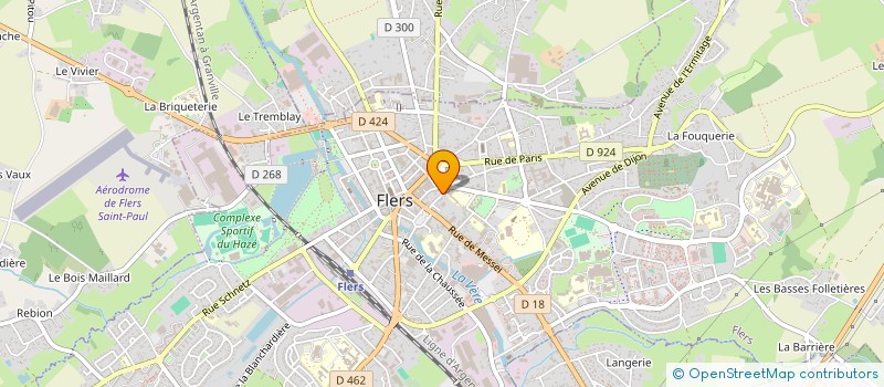 localisation de l'entreprise HA VENTE IMMO à FLERS