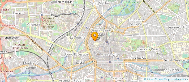 localisation de l'entreprise HA2L à RENNES