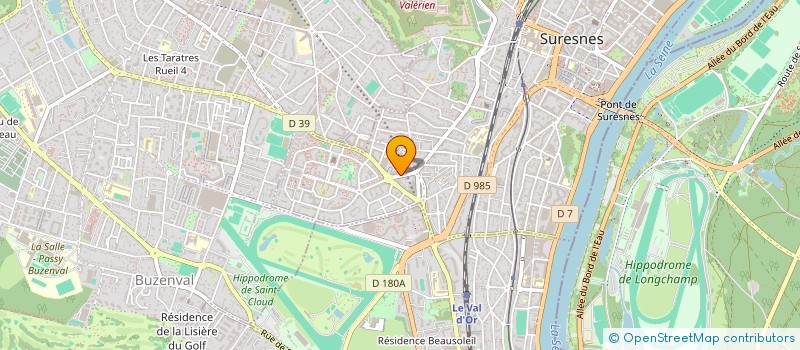 localisation de l'entreprise HA2M à SURESNES