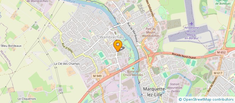 localisation de l'entreprise HAAKO  WAMBRECHIES