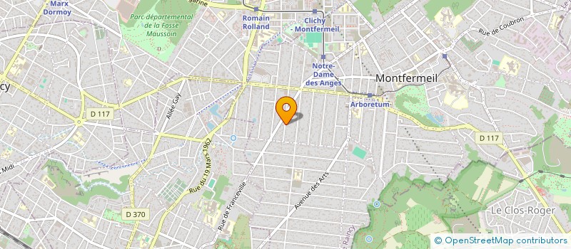 localisation de l'entreprise HAALOCOM à MONTFERMEIL