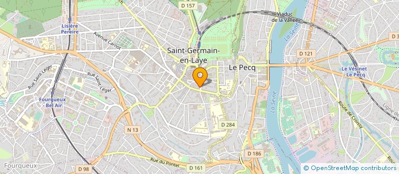 localisation de l'entreprise HAALS FORMATION à SAINT-GERMAIN-EN-LAYE